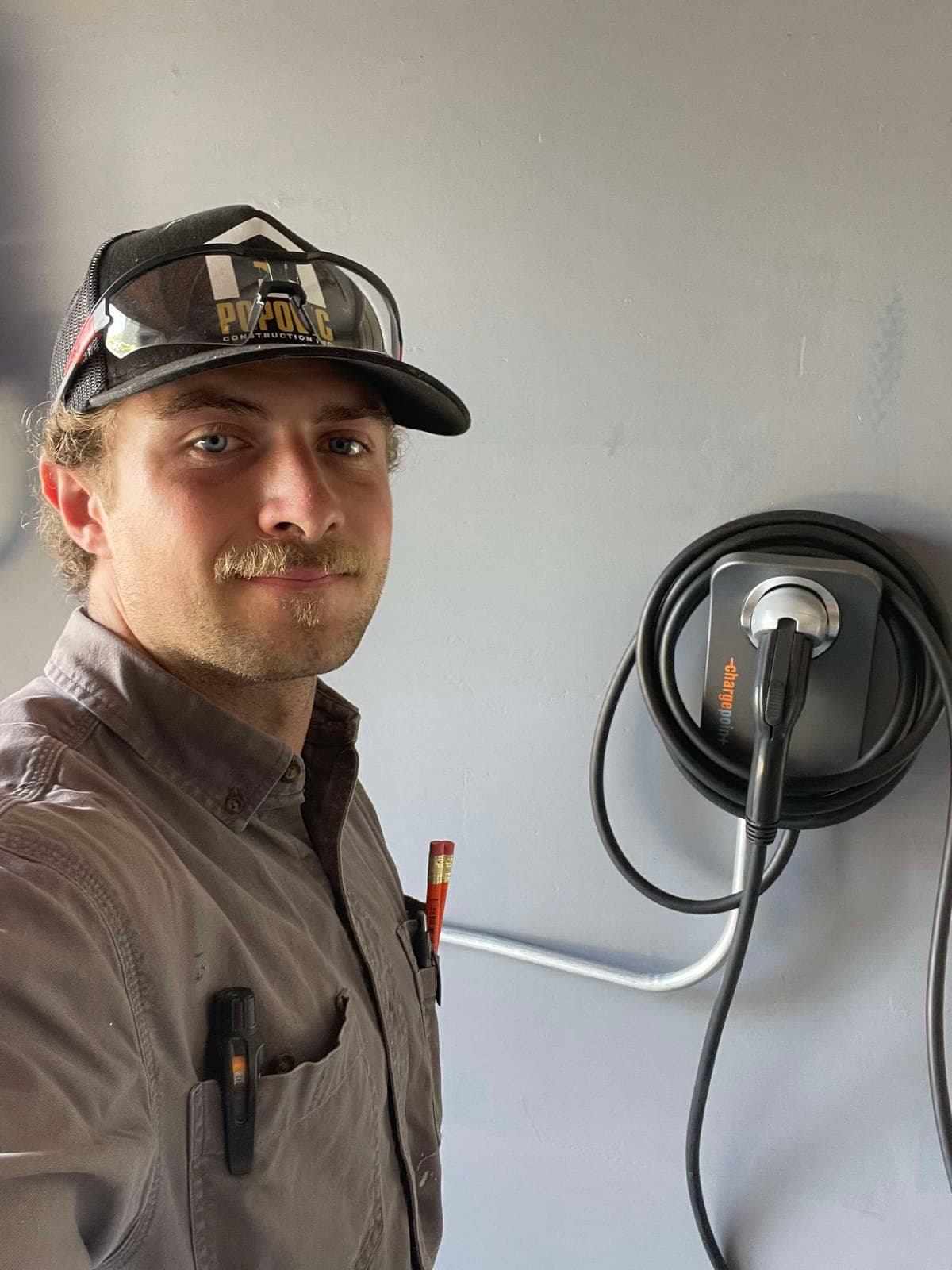Tesla Wall Connector Install in Del Mar, California